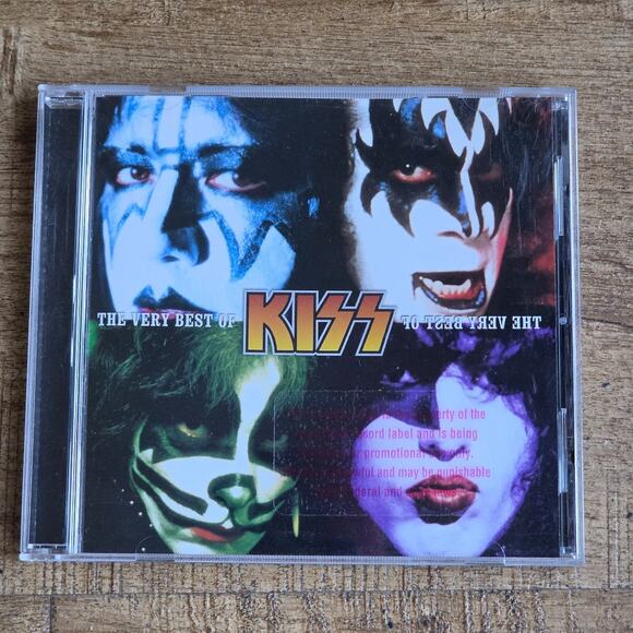 Kiss Other - Vtg 2002 KISS THE VERY BEST OF KISS PROMO CD